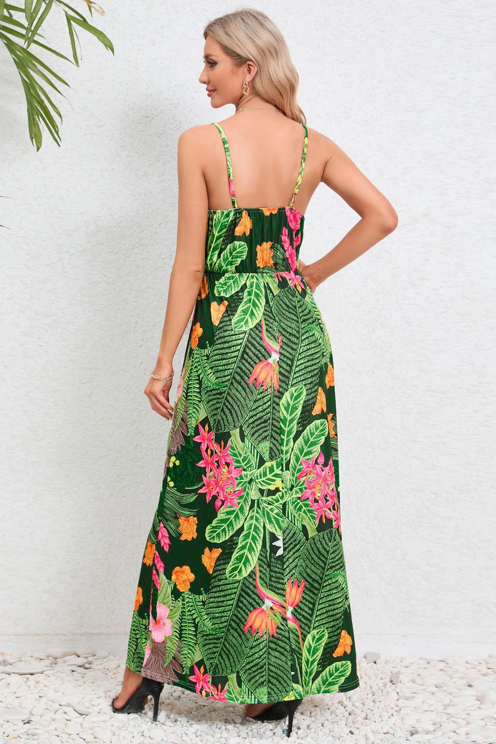 Stilla | Surplice Maxi Cami Kjole