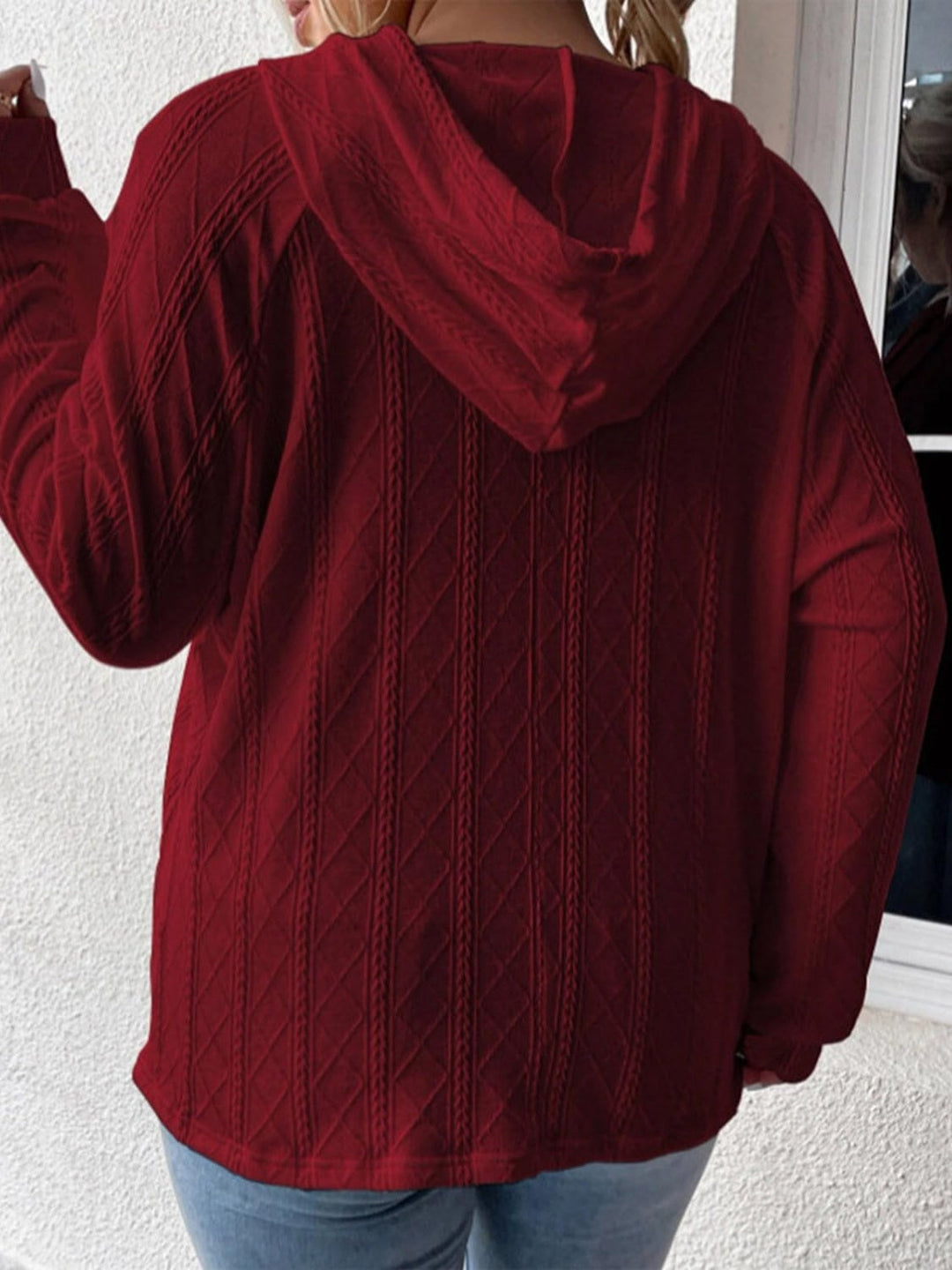Stilla | Sweatshirt med lange ærmer og snoretræk