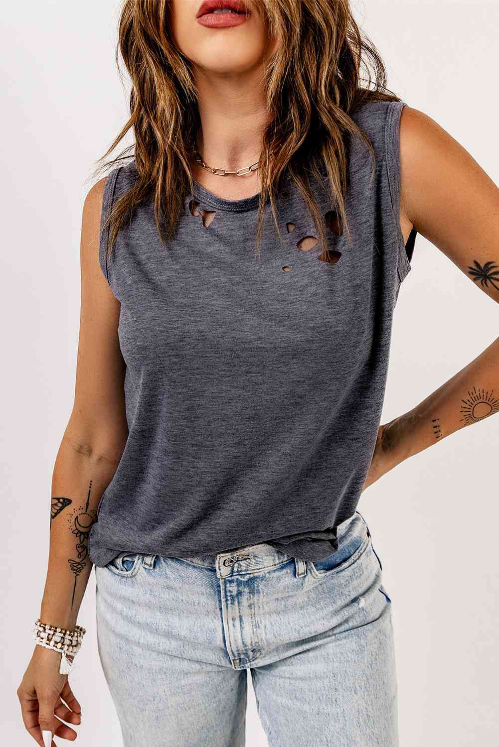 Stilla | Rund Hals Tanktop