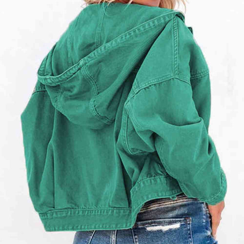 Stilla | Droppe Skulder Denim Jakke