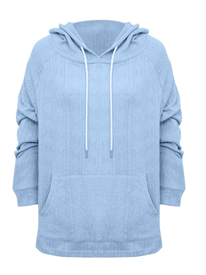 Stilla | Sweatshirt med lange ærmer og snoretræk