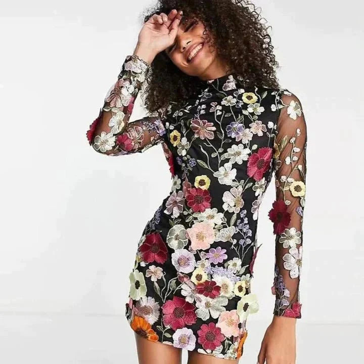 Stilla | blomstret kjole