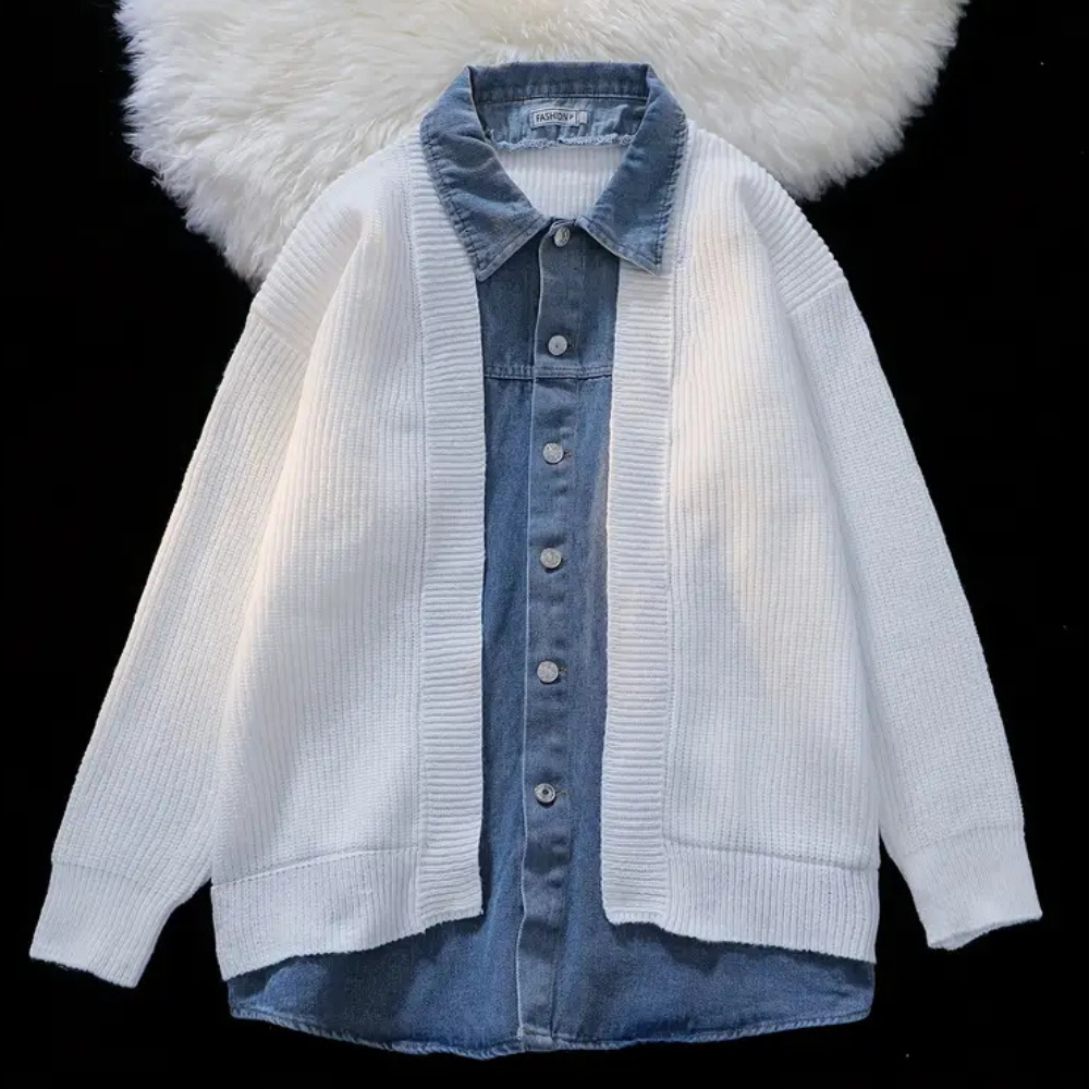 Stilla | Elegant 2-I-1 Cardigan til Mænd