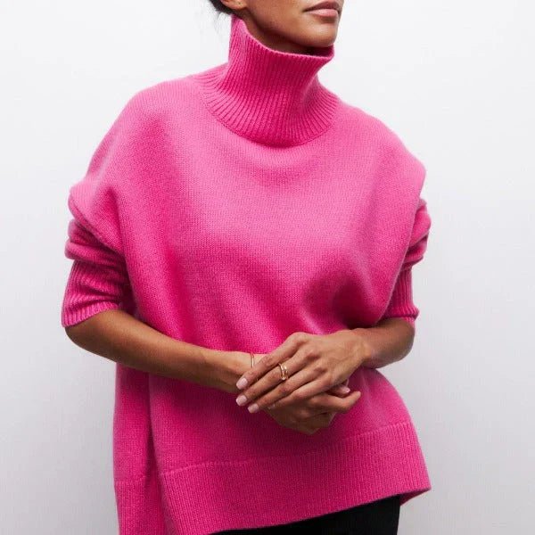 Stilla | Overstørrelse Højhalset Pullover