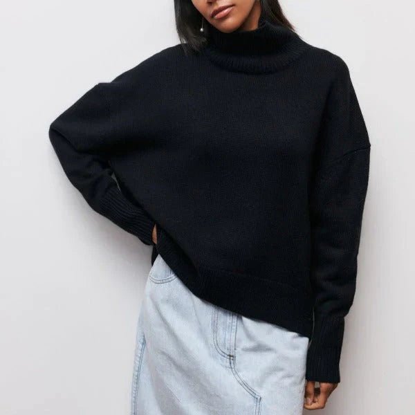 Stilla | Overstørrelse Højhalset Pullover