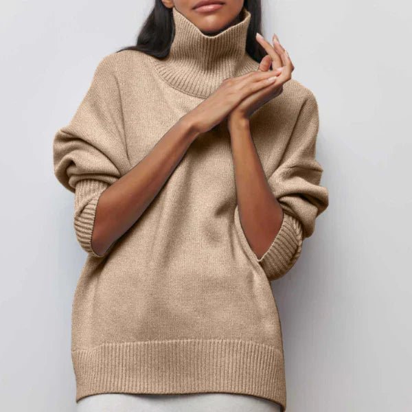 Stilla | Overstørrelse Højhalset Pullover