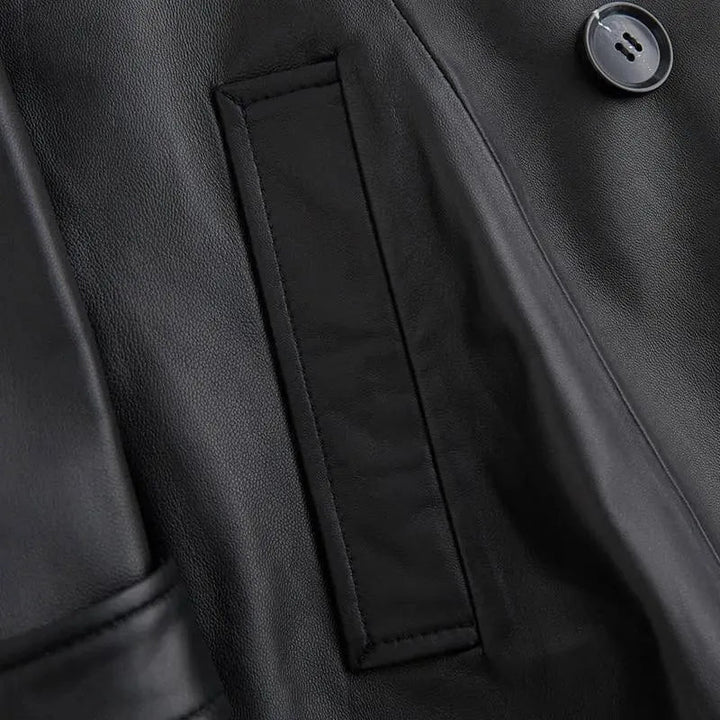 Stilla | Angel Læder-Trenchcoat til Damer
