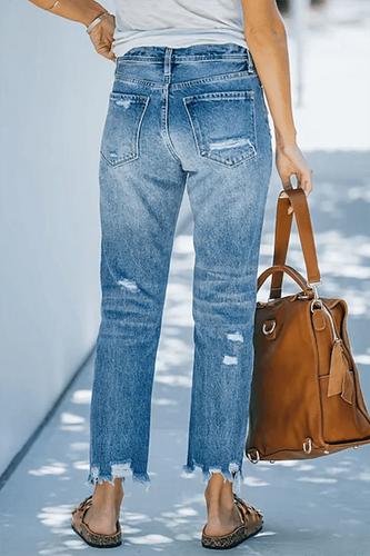 Stilla | Stilfulde jeans med striber