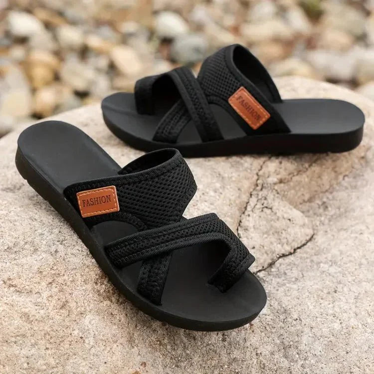 Stilla | Mesh Slides Komfortable Sandaler