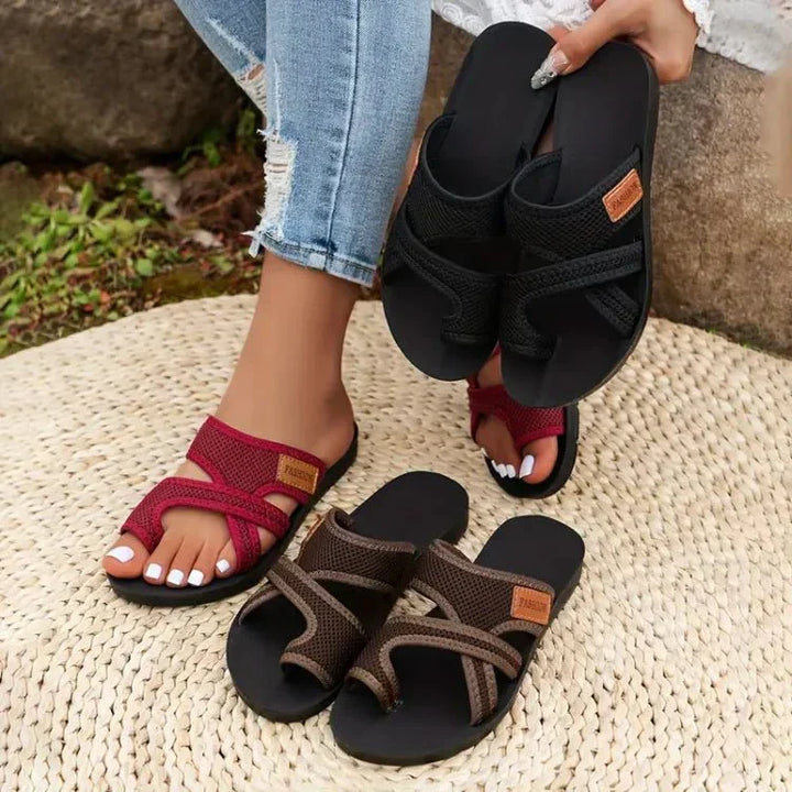 Stilla | Mesh Slides Komfortable Sandaler