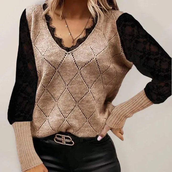 Stilla | Mønster Pullover Strikvarer Pullover Damer