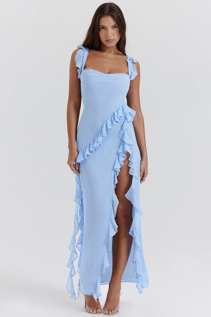 Stilla | Ruffle Max Kjole