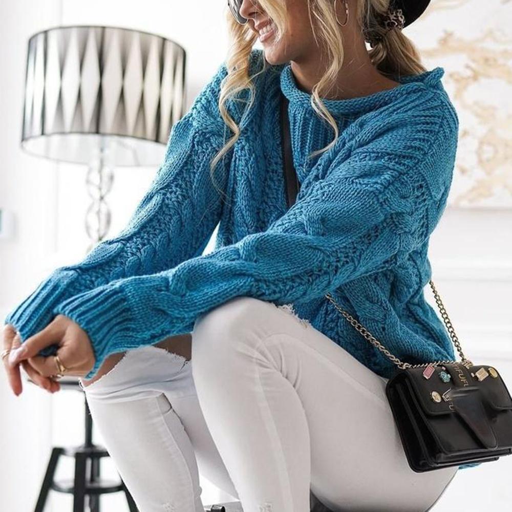 Stilla | Au Top Pullover Blau