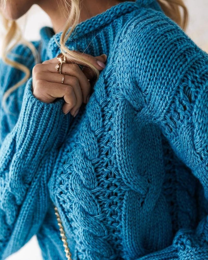 Stilla | Au Top Pullover Blau