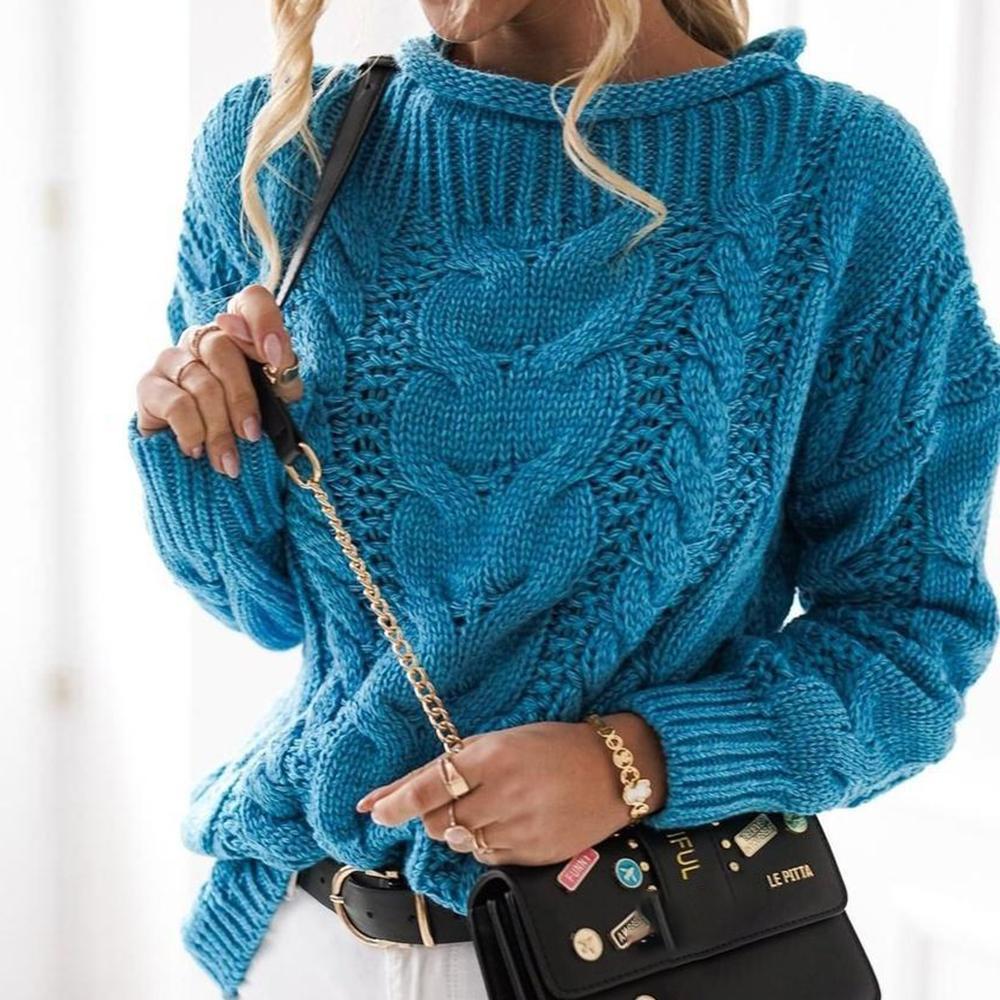 Stilla | Au Top Pullover Blau