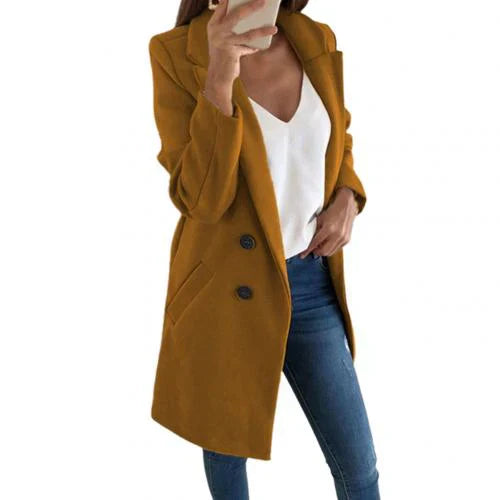 Stilla | Elegant Lang Blazer Frakke