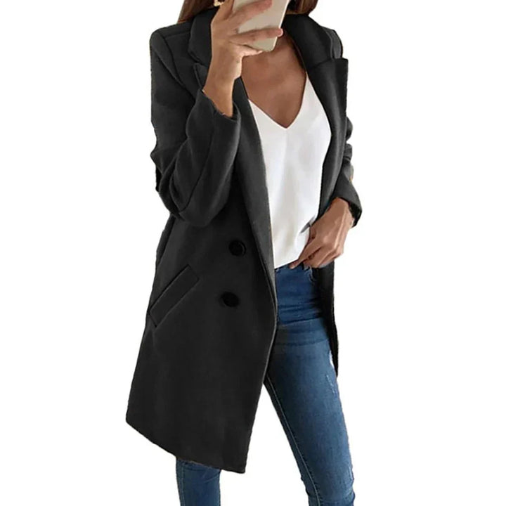 Stilla | Elegant Lang Blazer Frakke