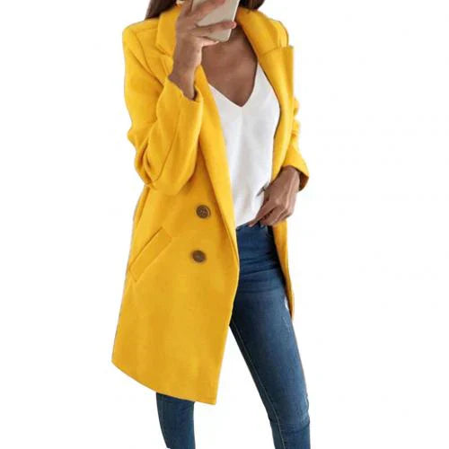 Stilla | Elegant Lang Blazer Frakke
