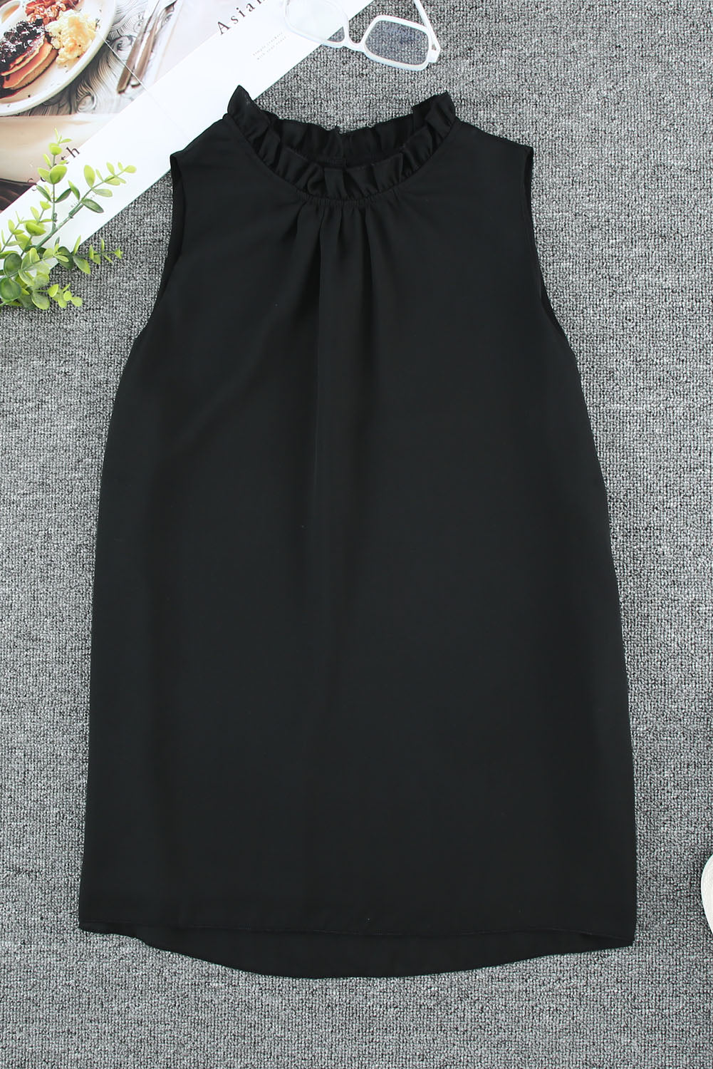 Stilla | Solid Rund Hals Tank