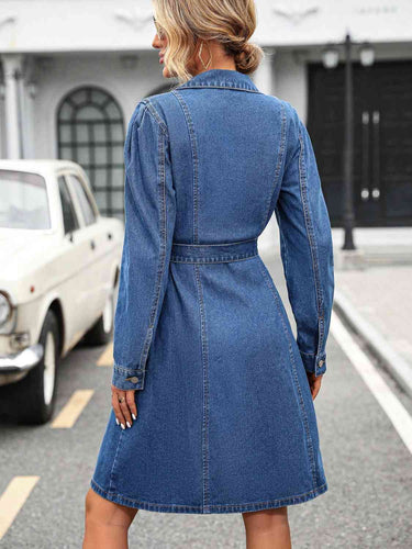 Stilla | Nederdel Langærmet Denimidress