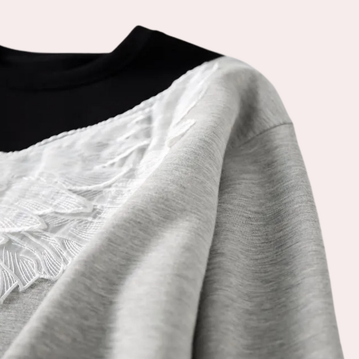 Stilla | Blonde Sweatshirt til Kvinder