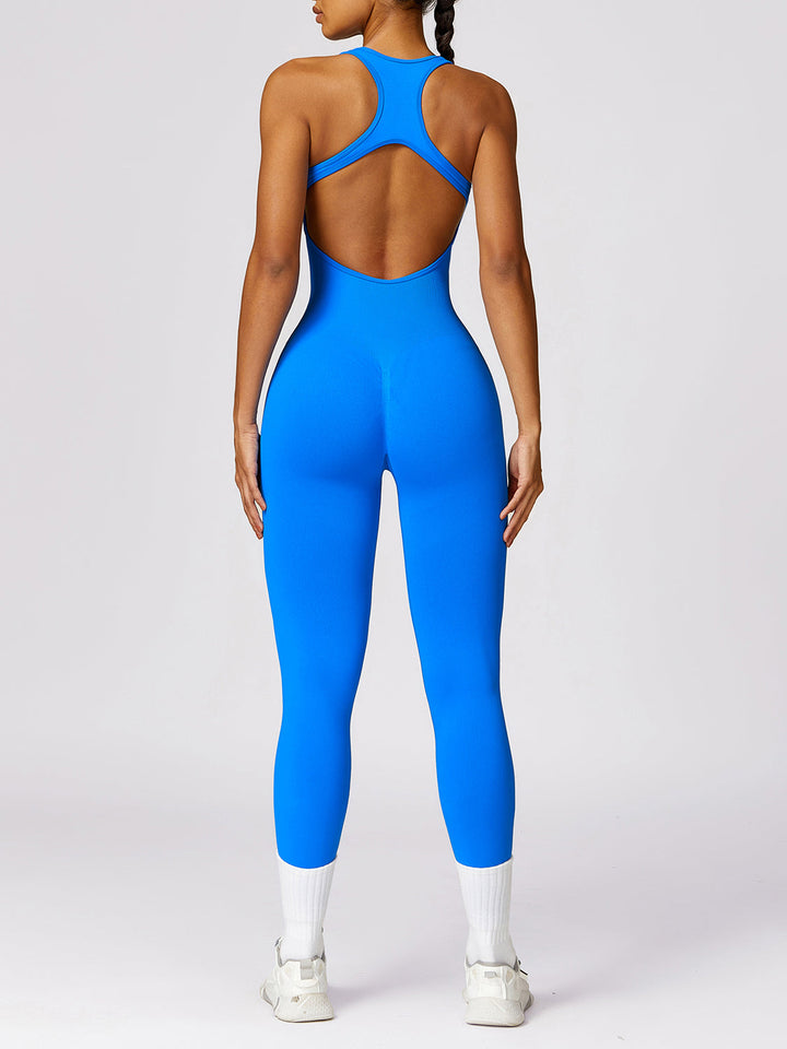 Stilla | Bae Ærmeløs Cutout Racerback Aktiv Jumpsuit