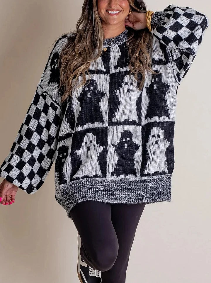 Stilla | Halloween Ternet Strik Sweater