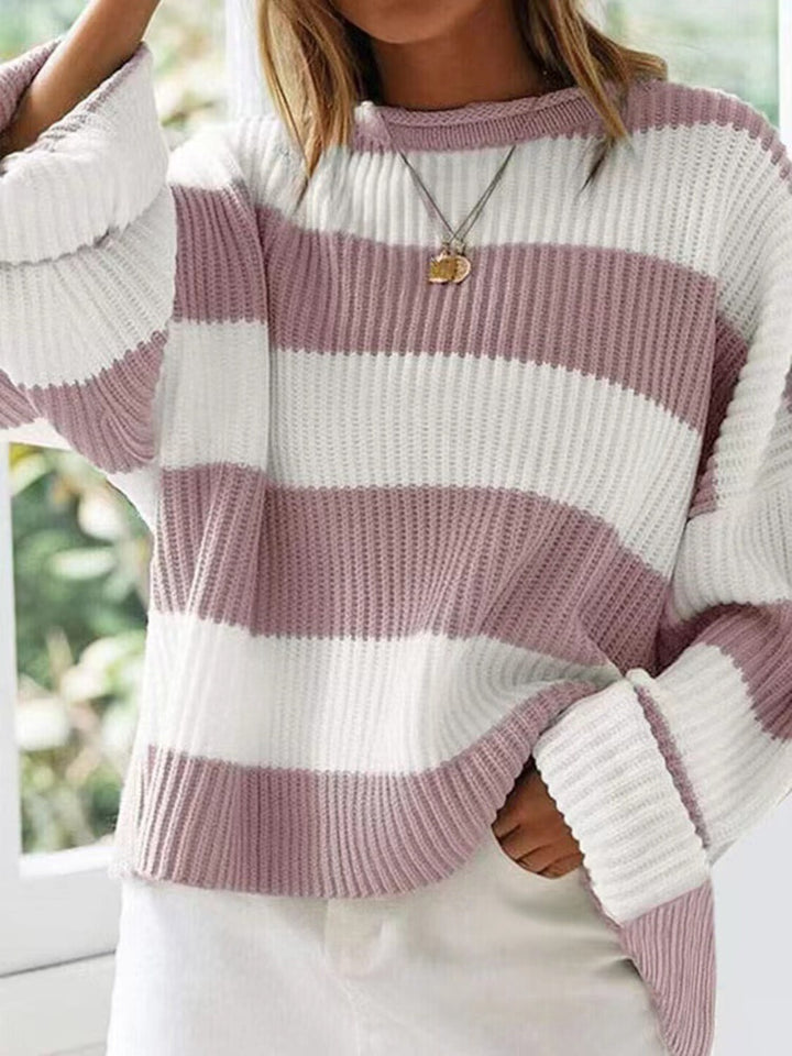 Stilla | Pullover Rundhals Med Lange Ærmer