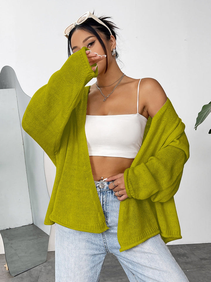 Stilla | Front Drop Skulder Cardigan