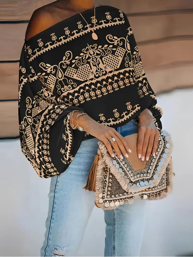 Stilla | Bluse Med Stropper Boho