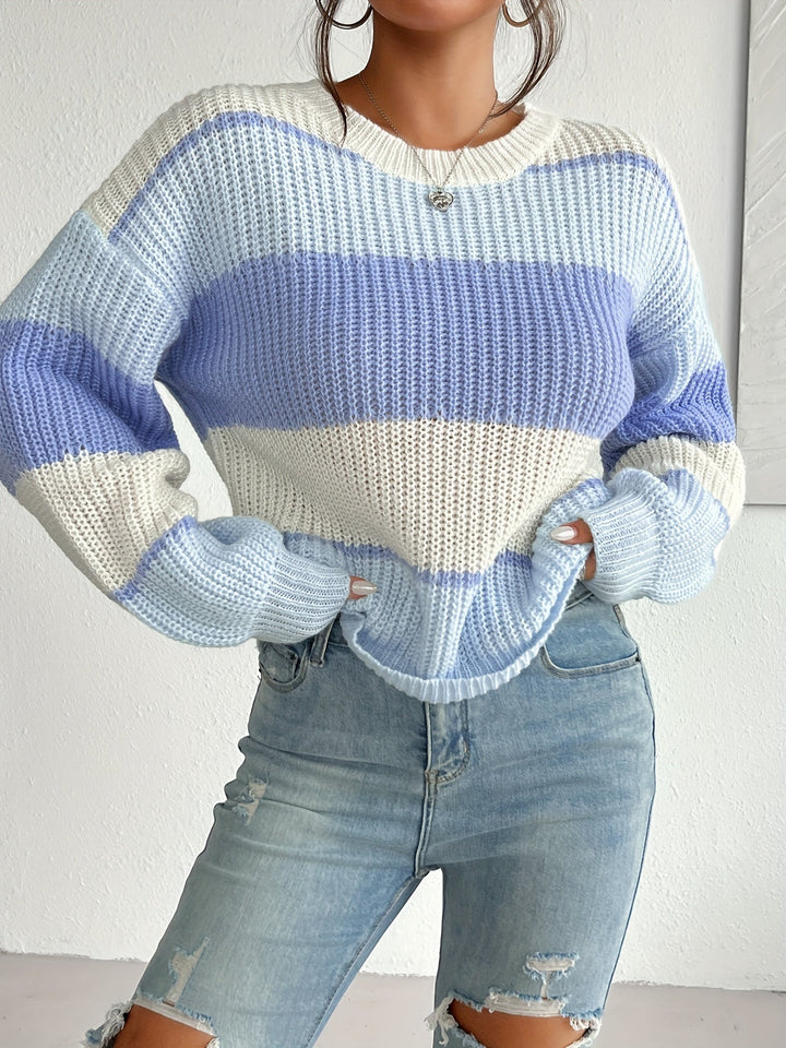 Stilla | Sweater med lanterneærmer