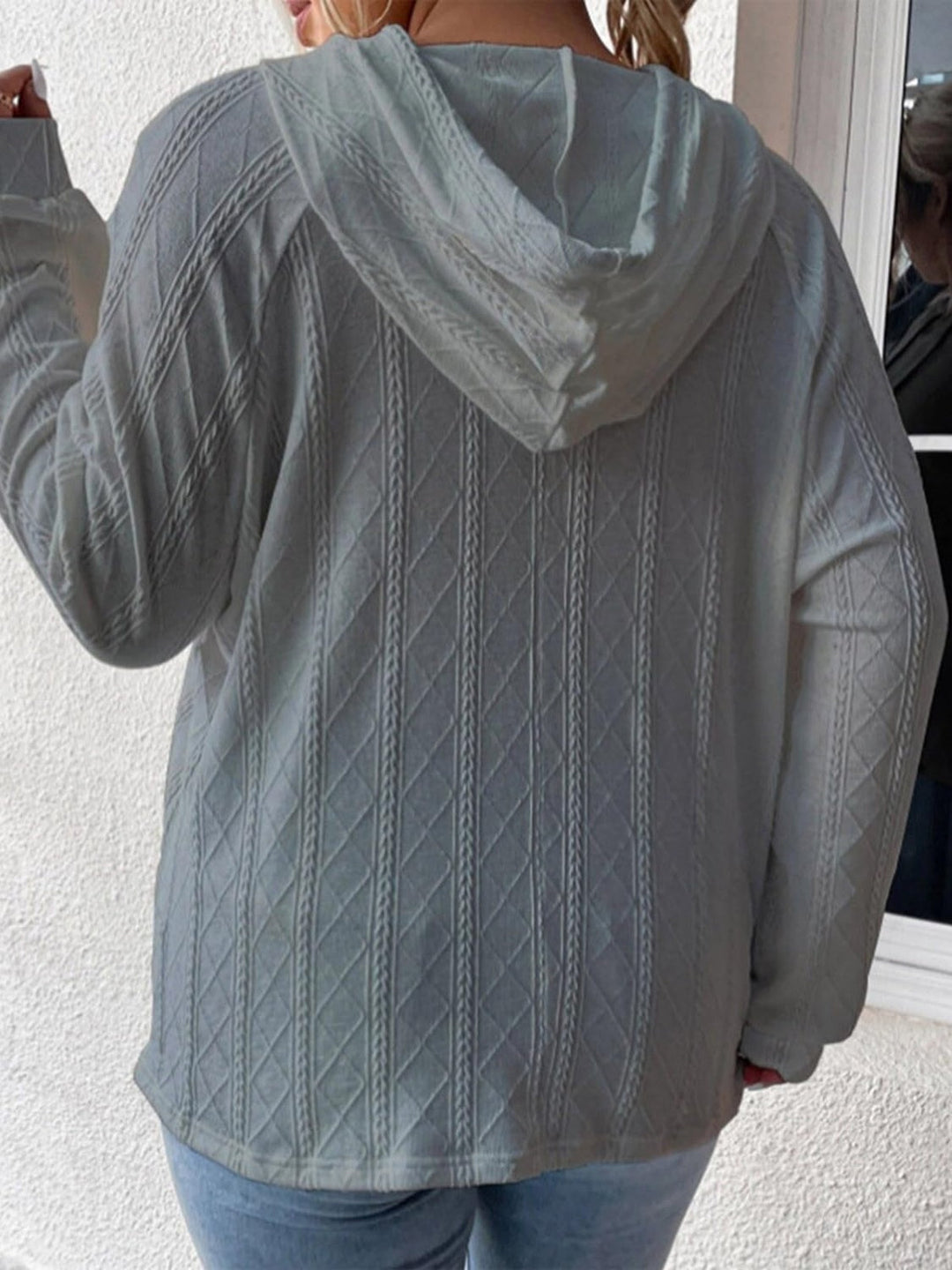 Stilla | Sweatshirt med lange ærmer og snoretræk