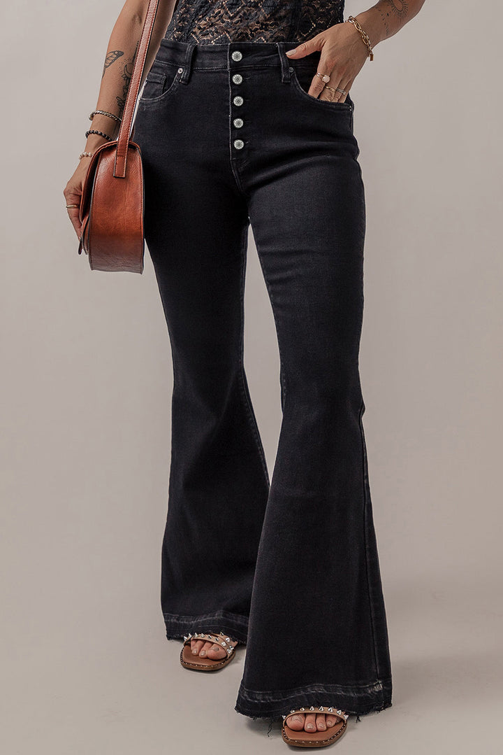 Stilla | Fly Flare Jeans med Lommer