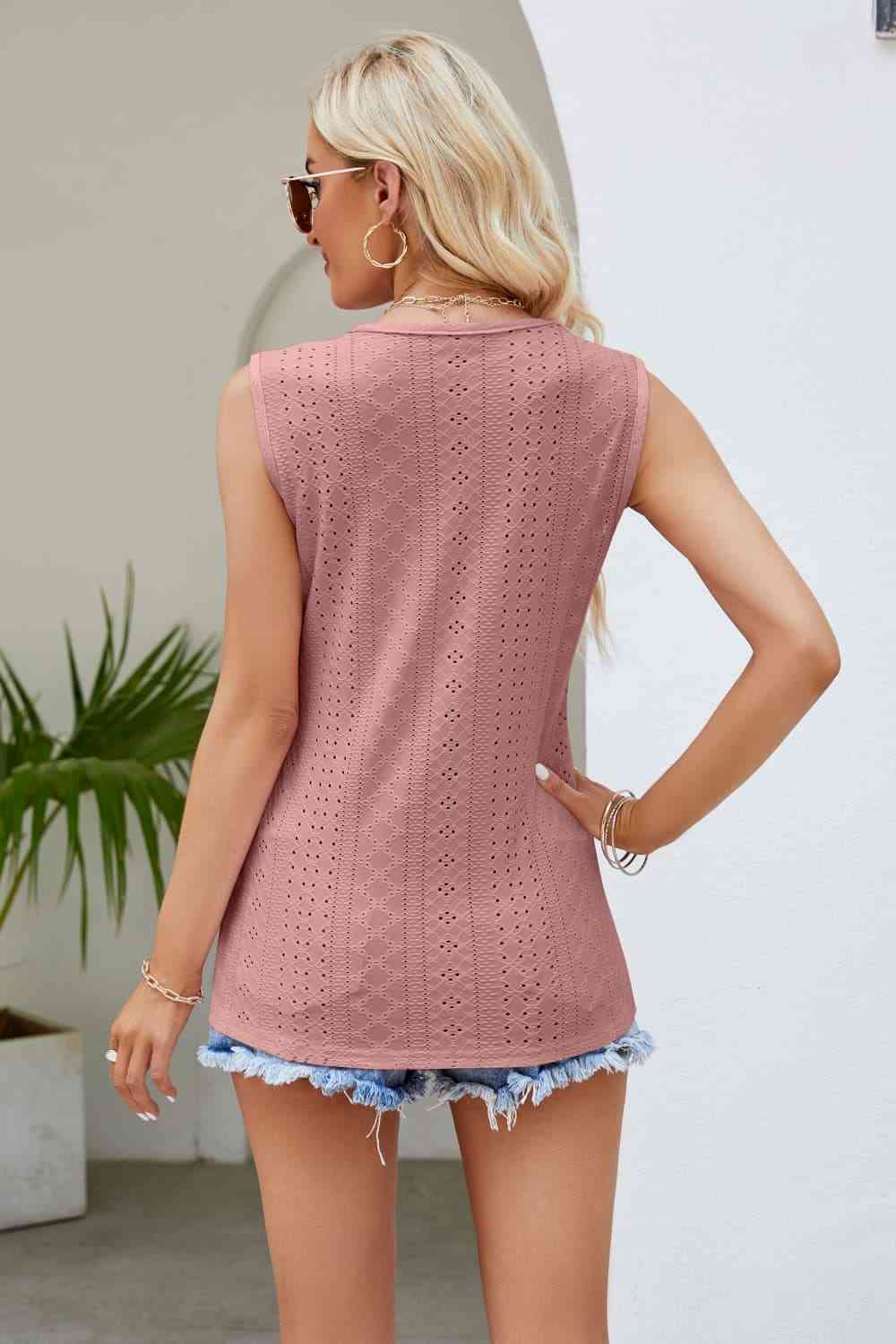 Stilla | Blonde V-hals Tank