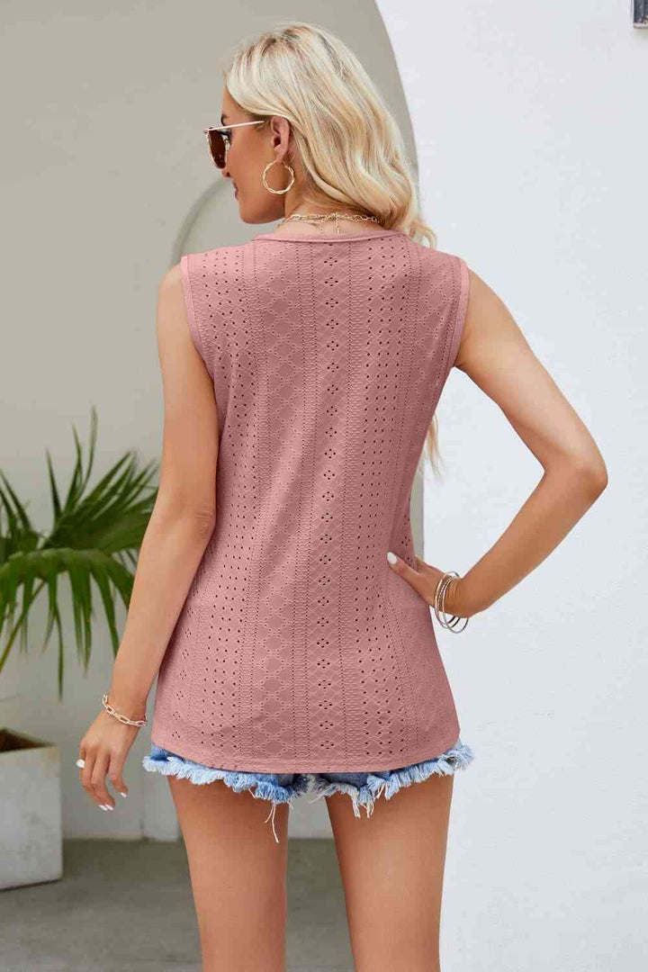 Stilla | Blonde V-hals Tank