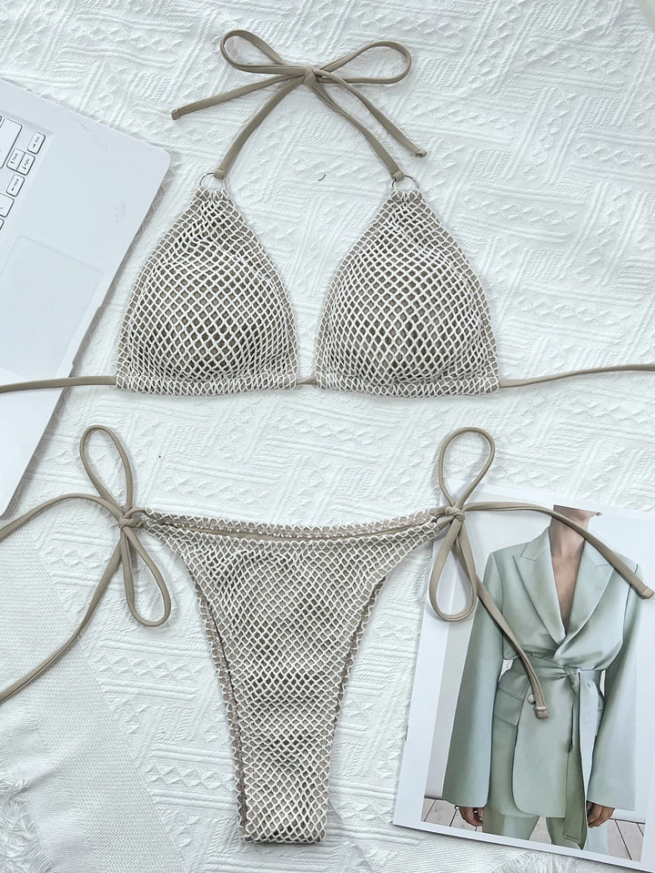 Stilla | Halsbånd Bag Bikini Sæt