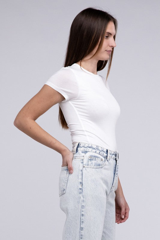 Stilla | Lagdelt Cap Sleeve Bodysuit
