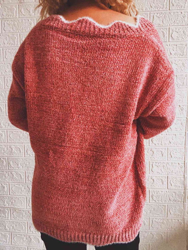 Stilla | Dropped Shoulder Langærmet Sweater