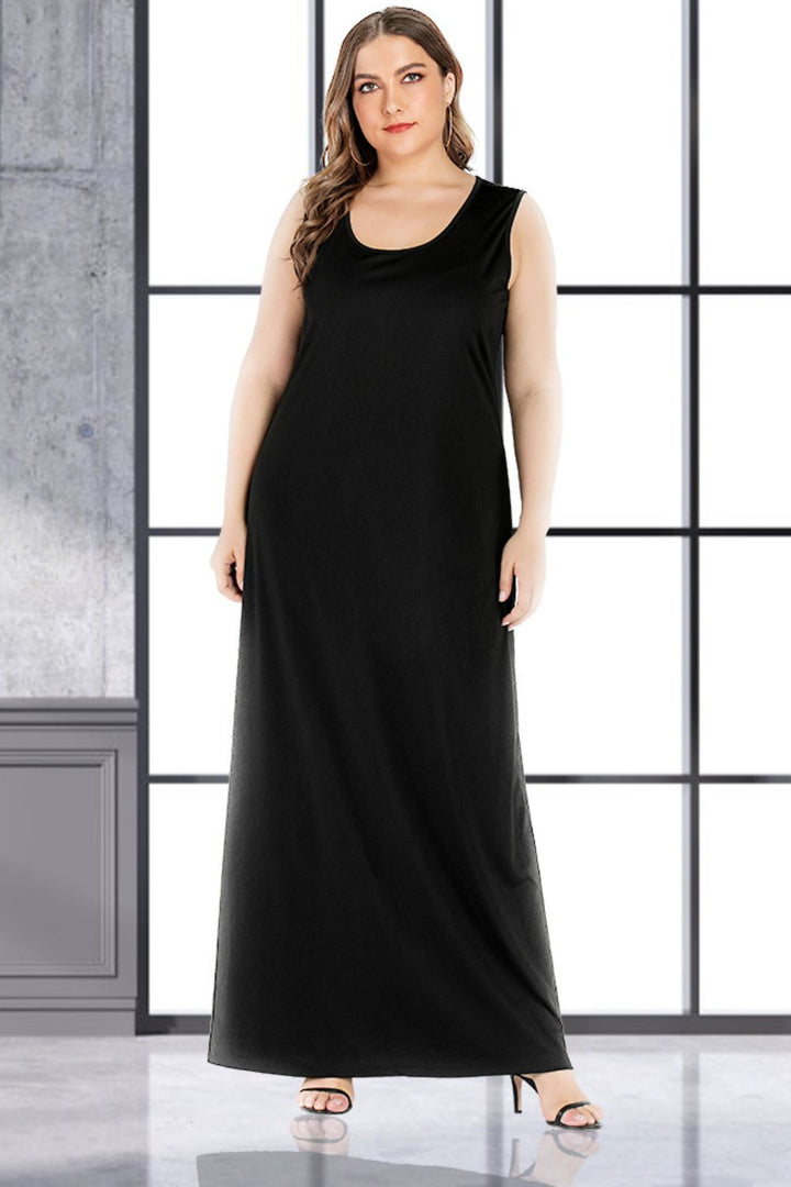 Stilla | Størrelse Scoop Neck Maxi Tankkjole