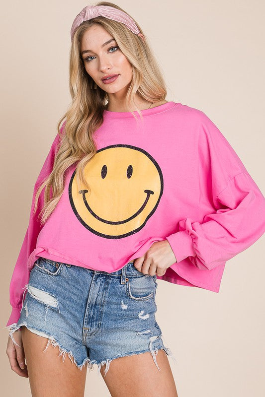 Stilla | Face Lange Ærme Crop Top