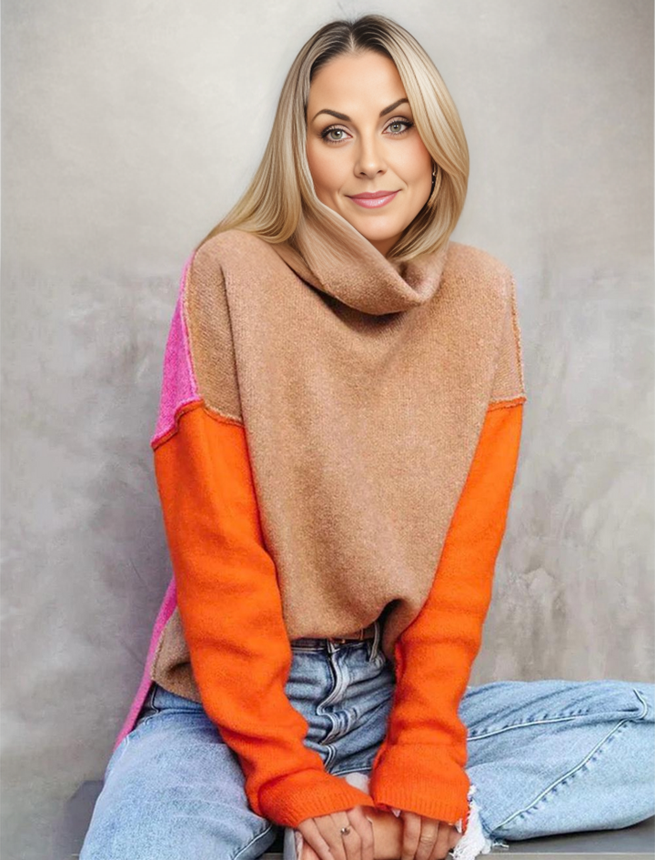 Stilla | Casual rullekrave sweater