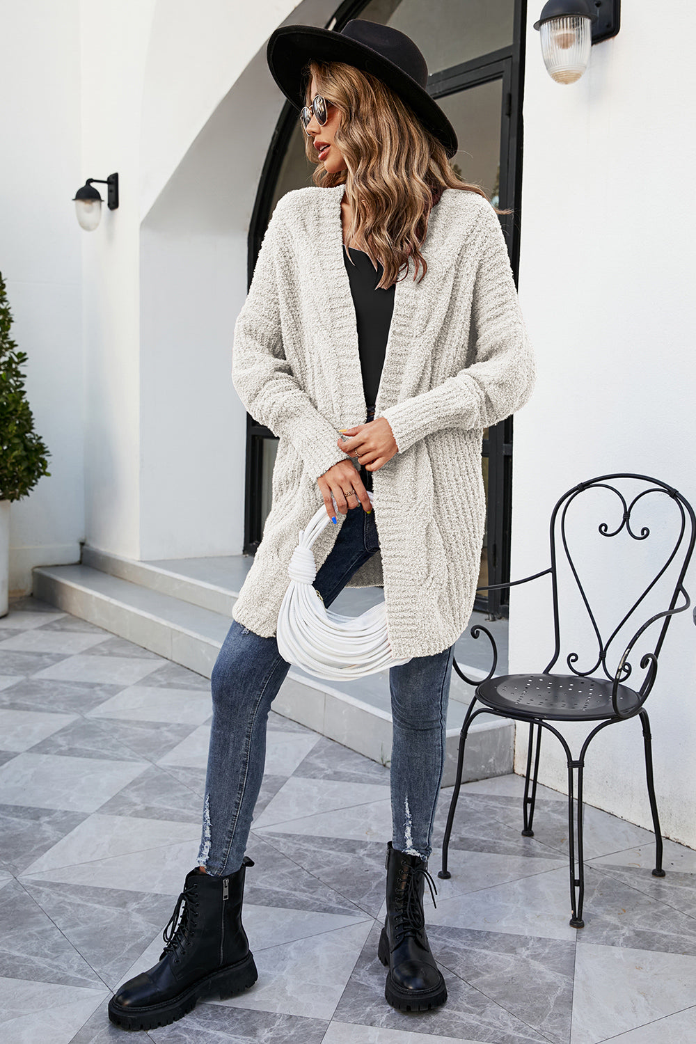Stilla | Front Dolman Ærme Cardigan