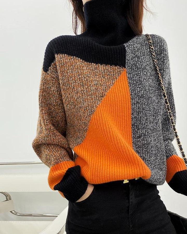 Stilla | Pullover med ståkrave