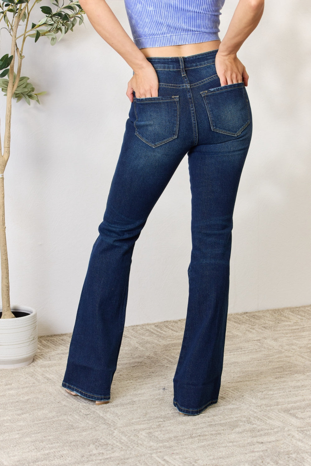 Stilla | Full Size Slim Bootcut Jeans