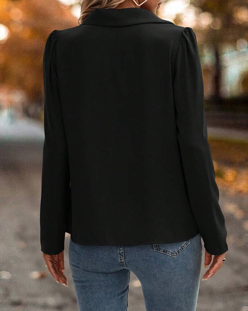 Stilla | Puffærmer Spids Patchwork