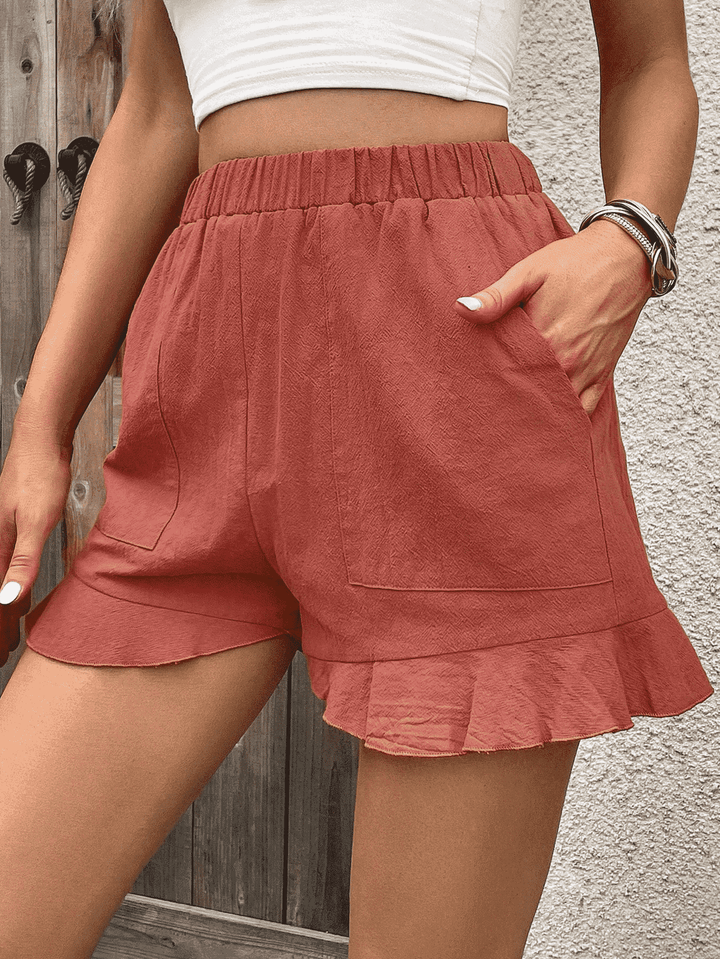 Stilla | Trim Shorts med Lomme