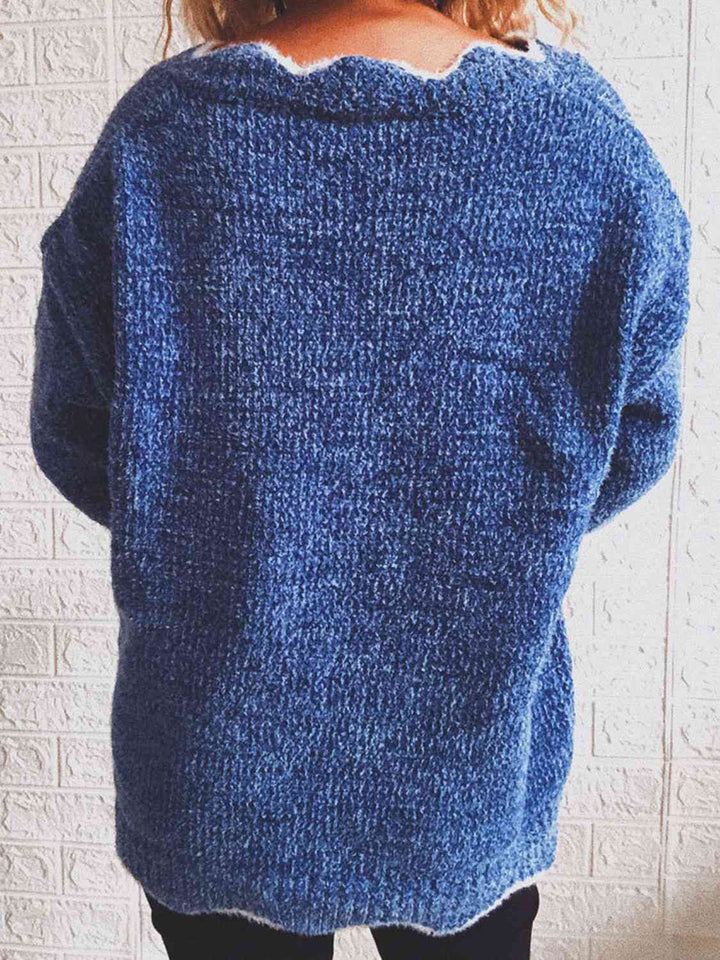 Stilla | Dropped Shoulder Langærmet Sweater