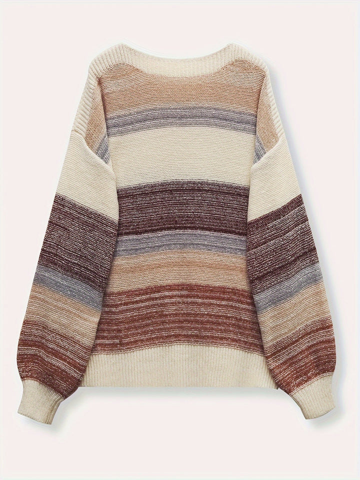 Stilla | Læderagtig modepullover til den moderne stil