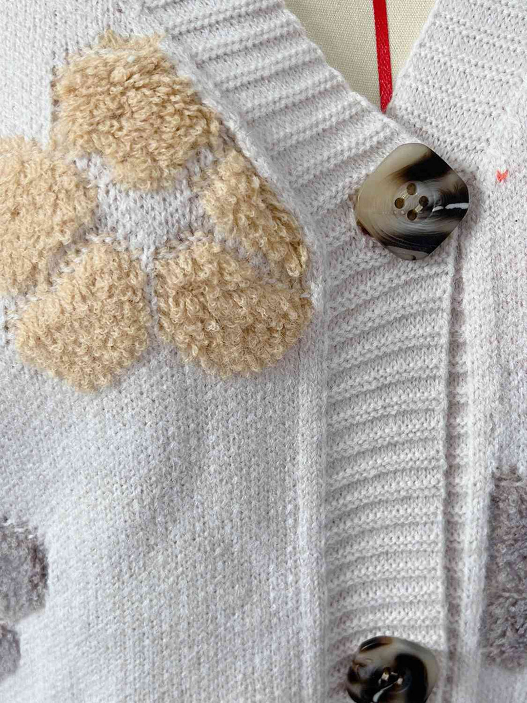 Stilla | V-hals Knapper Op Langærmet Cardigan
