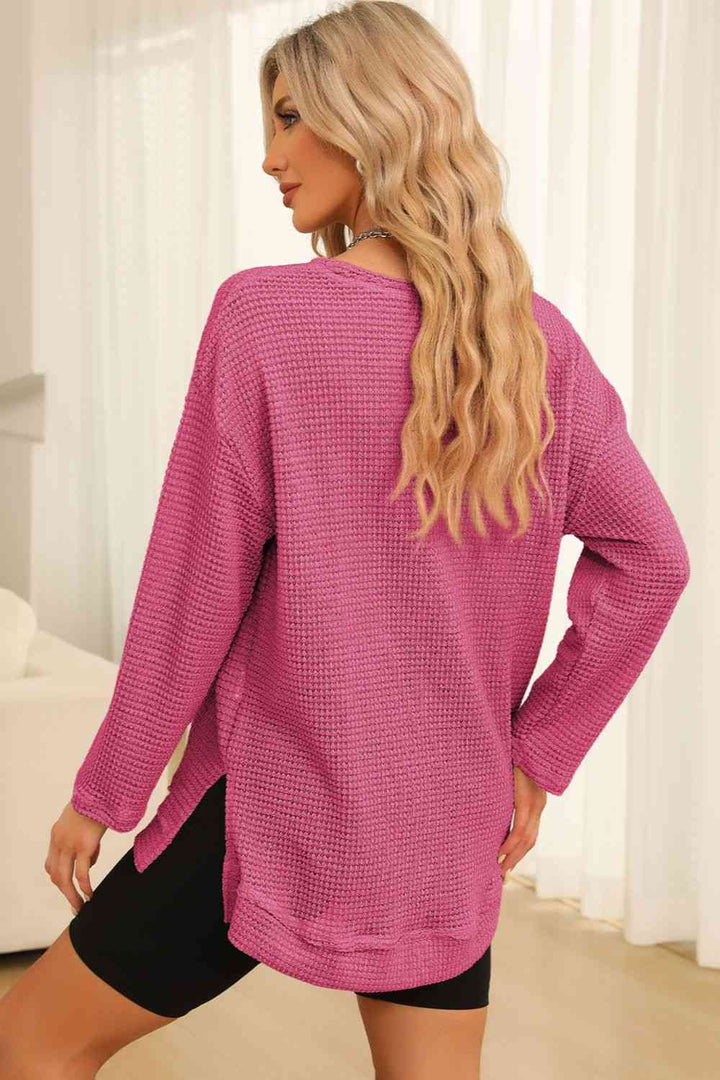 Stilla | Strik Rund Hals Langærmet Sweatshirt